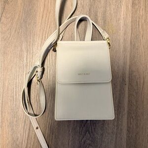 Matt & Nat Elegant Cream Crossbody Bag
